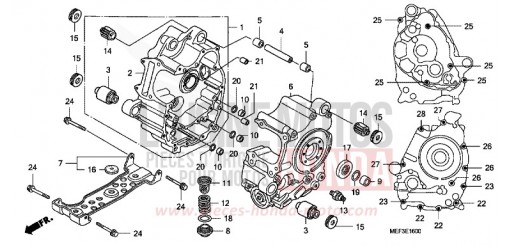 CARTER MOTEUR FJS400D8 de 2008